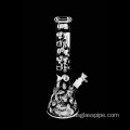 New Design 15 Inch Beaker Hookah Shisha Dry Herb Smoking Glass Water Pipe with Clear Bowl& Dow